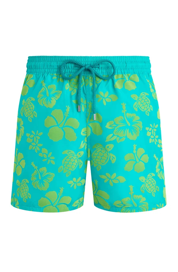 Men's Multi Color Sea Turtle P - Trunks Board Surf 评论和价格
