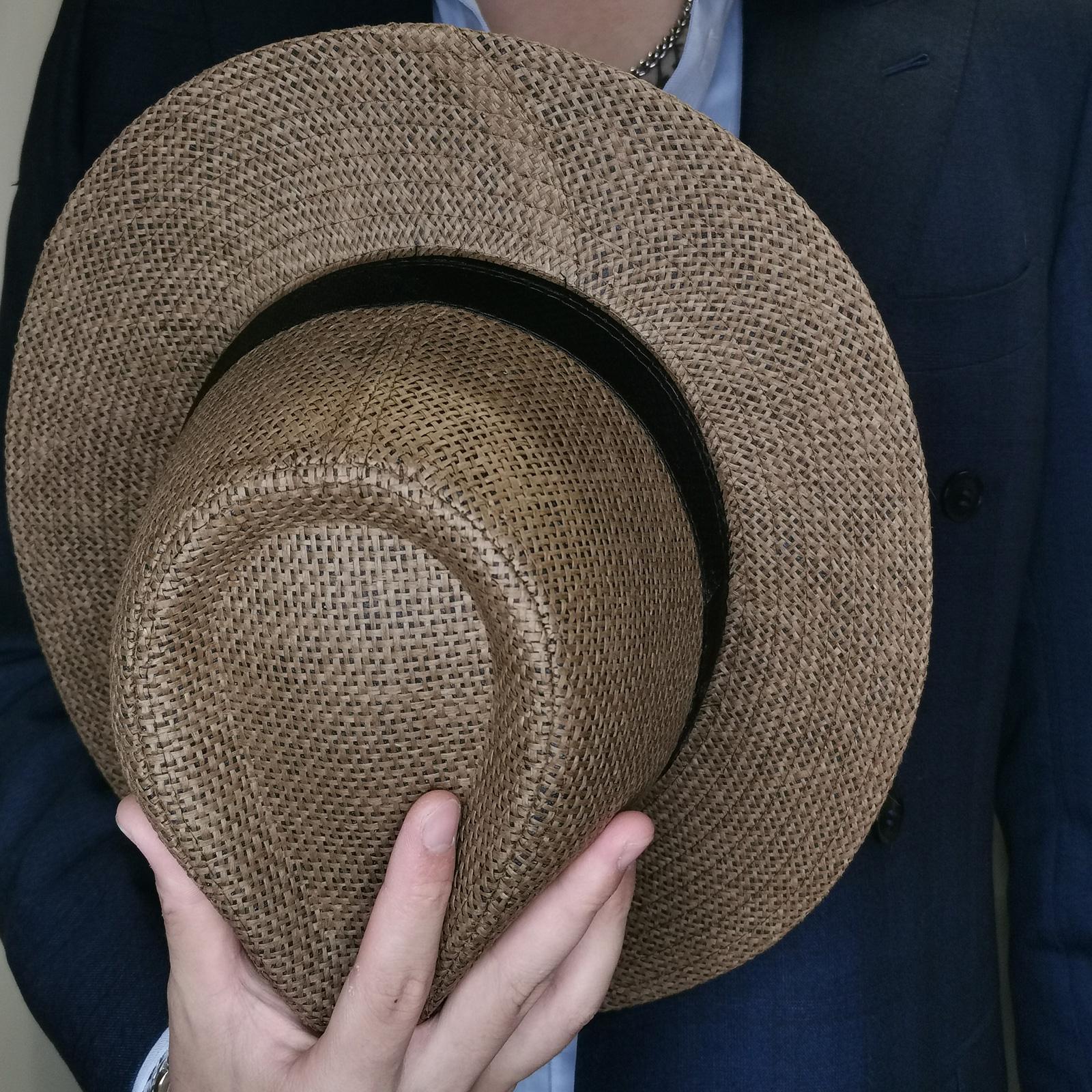 Men Summer Panama Straw Hat Na - Bucket Hat Straw 评论和价格