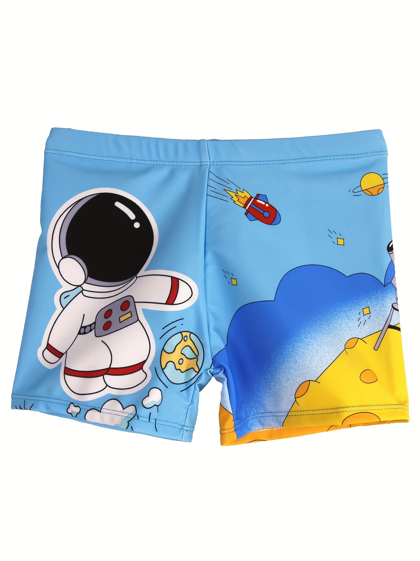 Cartoon Astronaut Pattern Quic - Swim Trunk Quick Dry 评论和价格