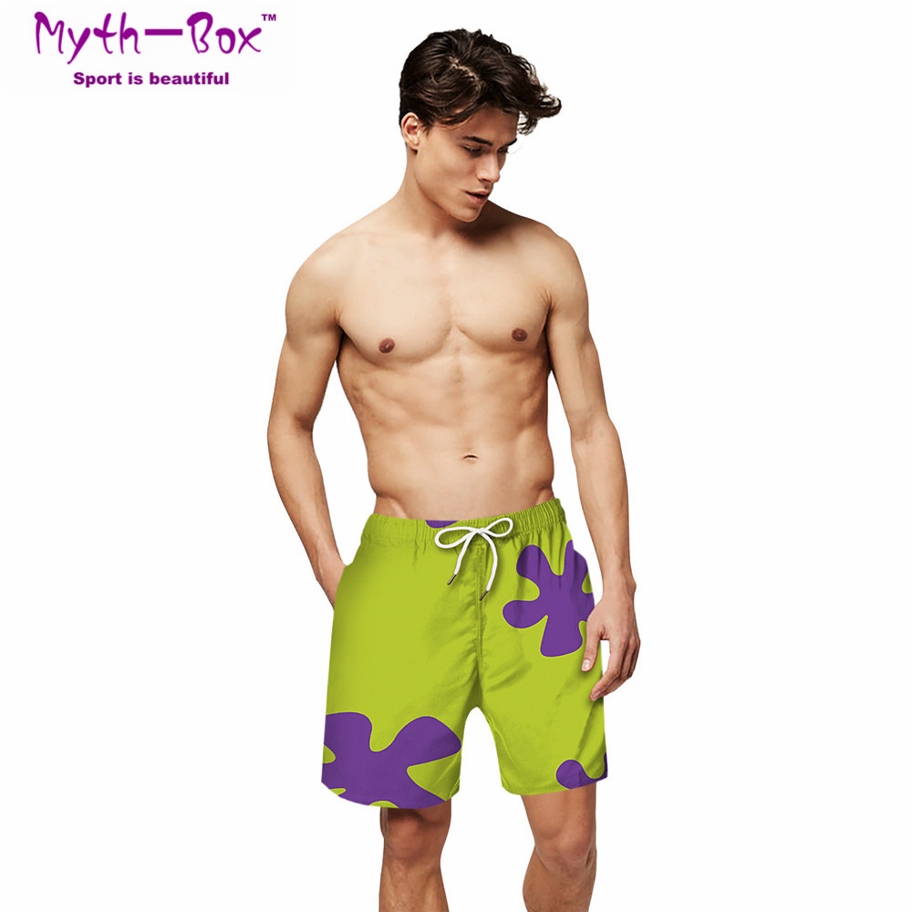 Summer Men's Beach Shorts Wate - Trunks Board Surf 评论和价格