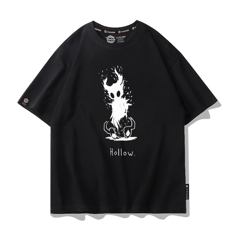 Hollow Knight Summer Short Sle - Tee Graphic Print 评论和价格