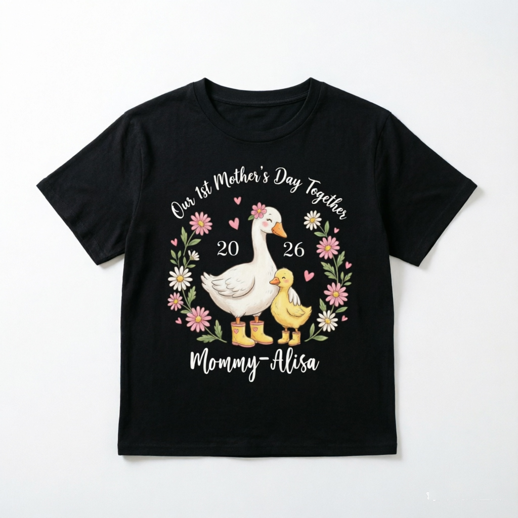 Mommy  Matching Graphic T Shir - Tee Graphic Print 评论和价格